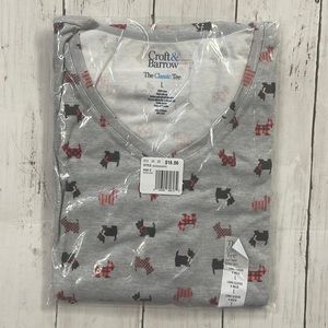 Women’s Croft & Barrow Classic Tee Size L